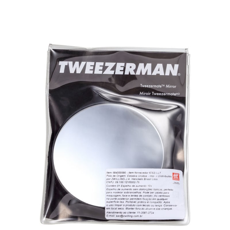 Tweezerman 10x - Espelho de Aumento