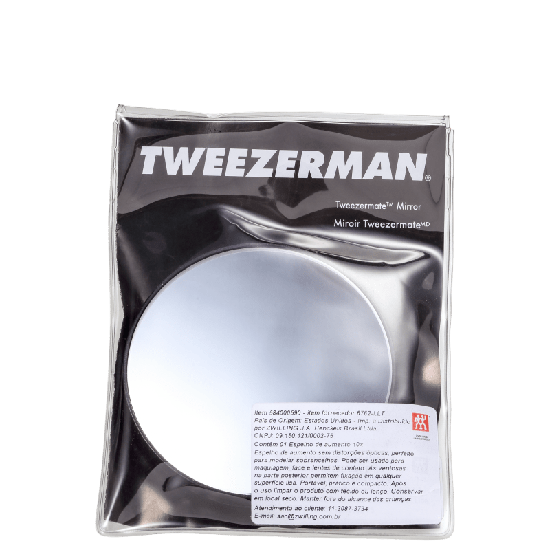 Tweezerman 10x - Espelho de Aumento