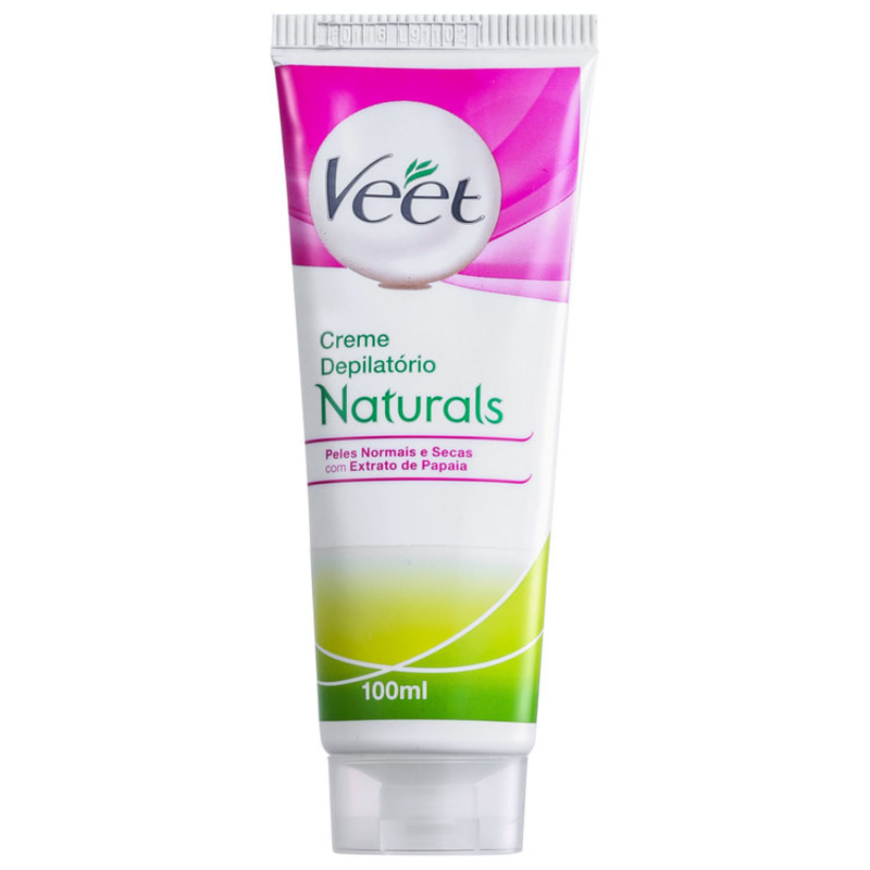 Veet Naturals Papaia - Creme Depilatório 100ml