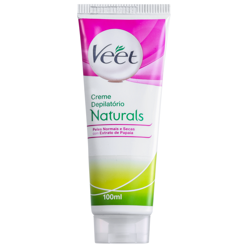 Veet Naturals Papaia - Creme Depilatório 100ml