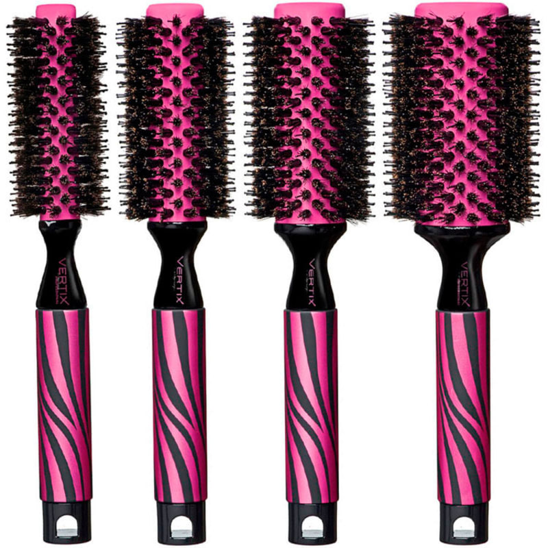 Vertix Escovas Pink Zebra Kit (4 Produtos)