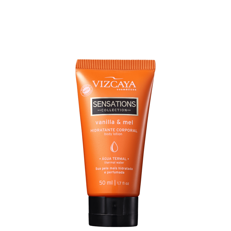 Vizcaya Sensations Vanilla & Mel - Creme Hidratante Corporal 50ml