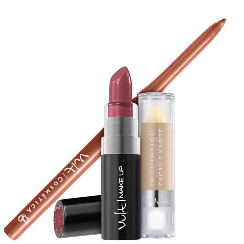 Vult Cosmética Rosé Karité Kit (3 Produtos)