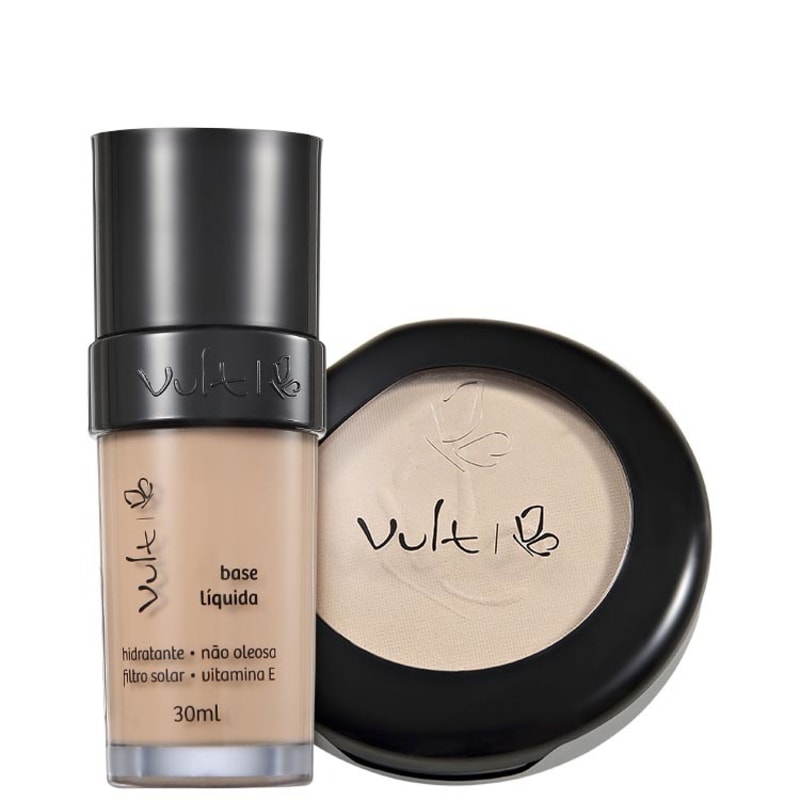 Kit Vult Make Up 01 Bege Translúcido Duo (2 produtos)