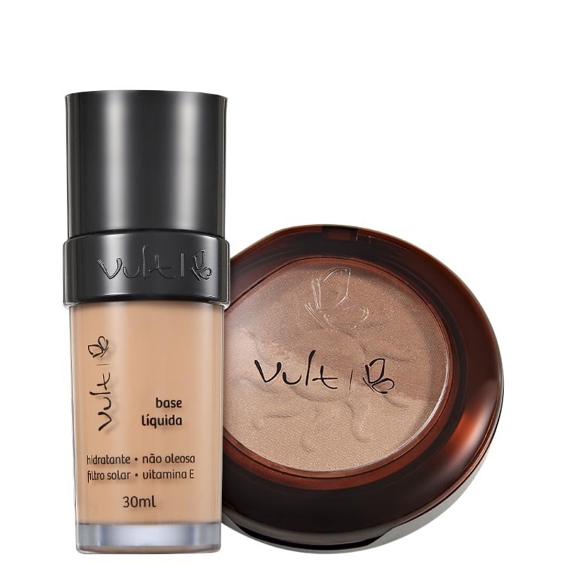 Kit Vult Make Up 02 Rosa Duo Soleil (2 produtos)
