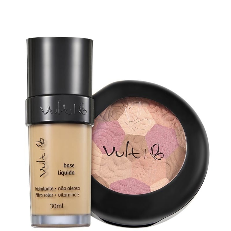 Kit Vult Make Up 03 Bege Mosaico (2 produtos)