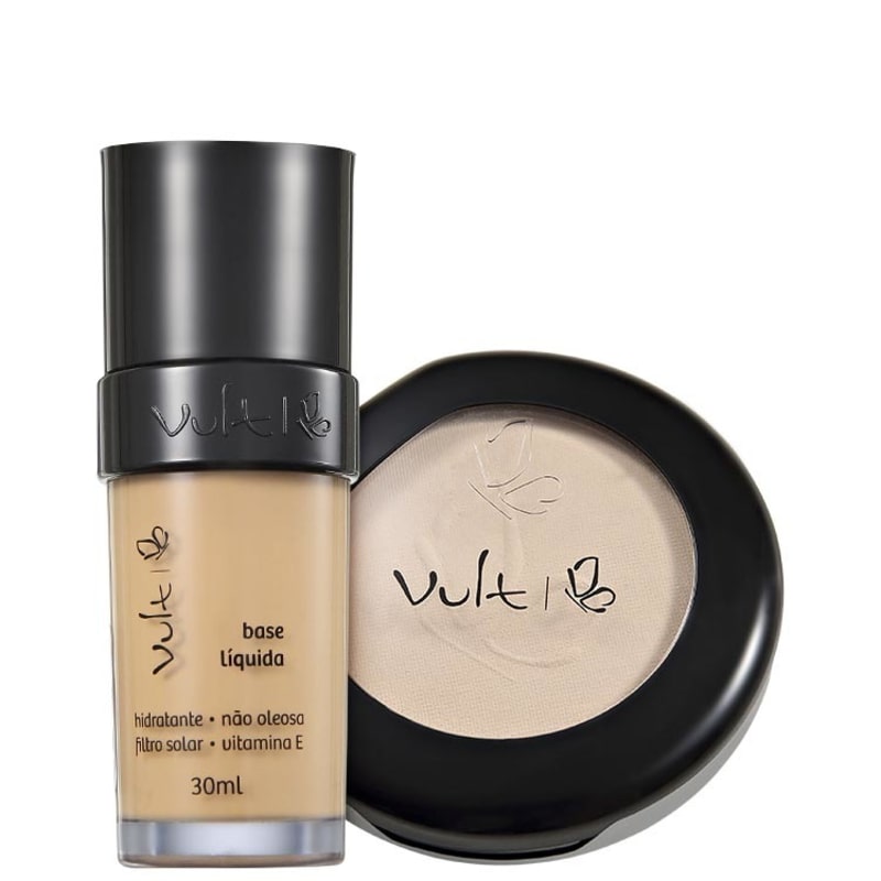 Kit Vult Make Up 03 Bege Translúcido Duo (2 produtos)