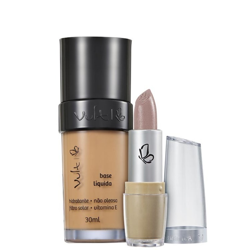 Kit Vult Make Up 04 Marrom Rosa Duo (2 produtos)