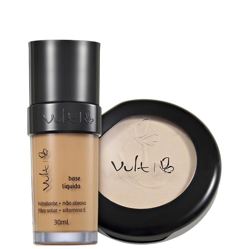 Kit Vult Make Up 04 Marrom Translúcido Duo (2 produtos)