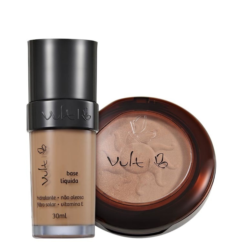 Kit Vult Make Up 06 Marrom Duo Soleil (2 produtos)