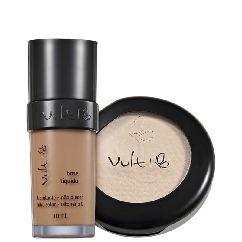 Kit Vult Make Up 06 Marrom Translúcido Duo (2 produtos)