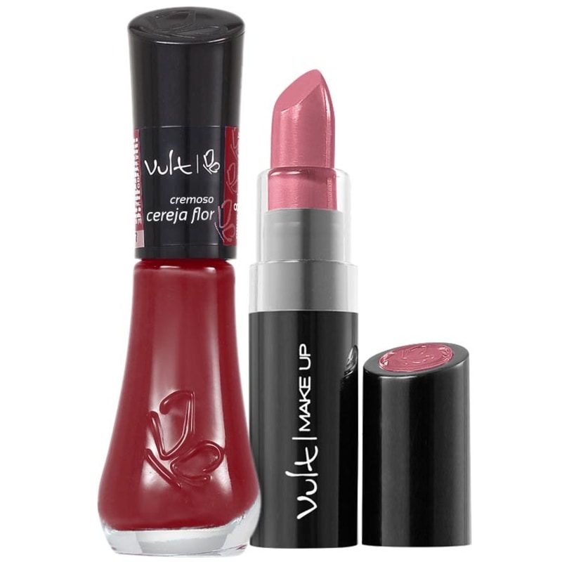 Kit Vult Make Up Cereja Flor Duo (2 produtos)