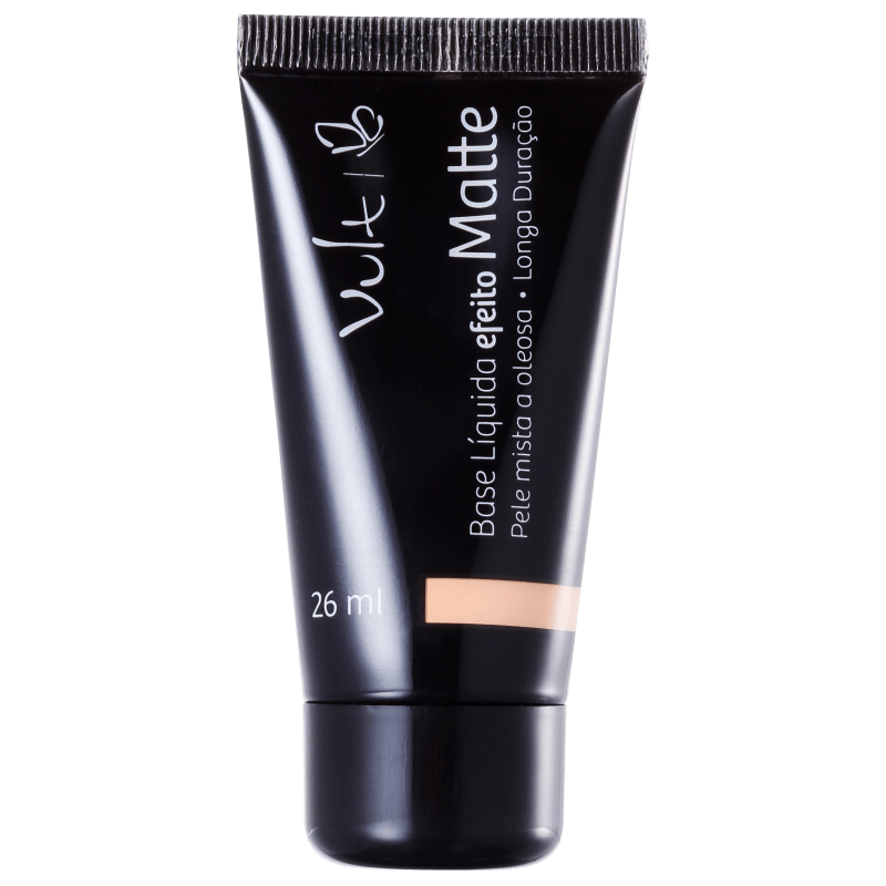 Vult Make Up Efeito Matte 04 Bege - Base Líquida 26ml