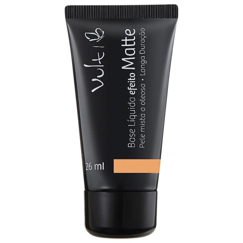 Vult Make Up Efeito Matte 04 Bege - Base Líquida 26ml