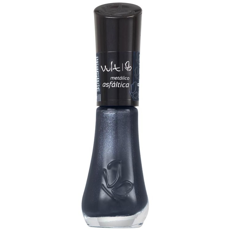 Vult Unhas Asfáltica - Esmalte Metálico 8ml