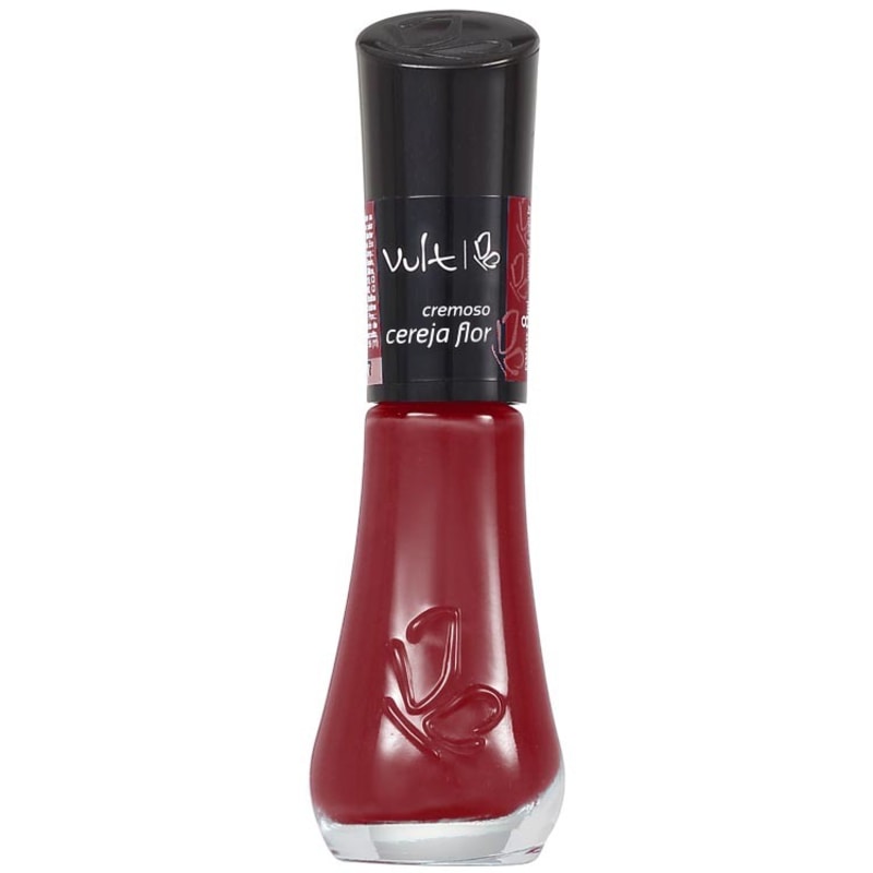 Vult Unhas Cereja Flor - Esmalte Cremoso 8ml