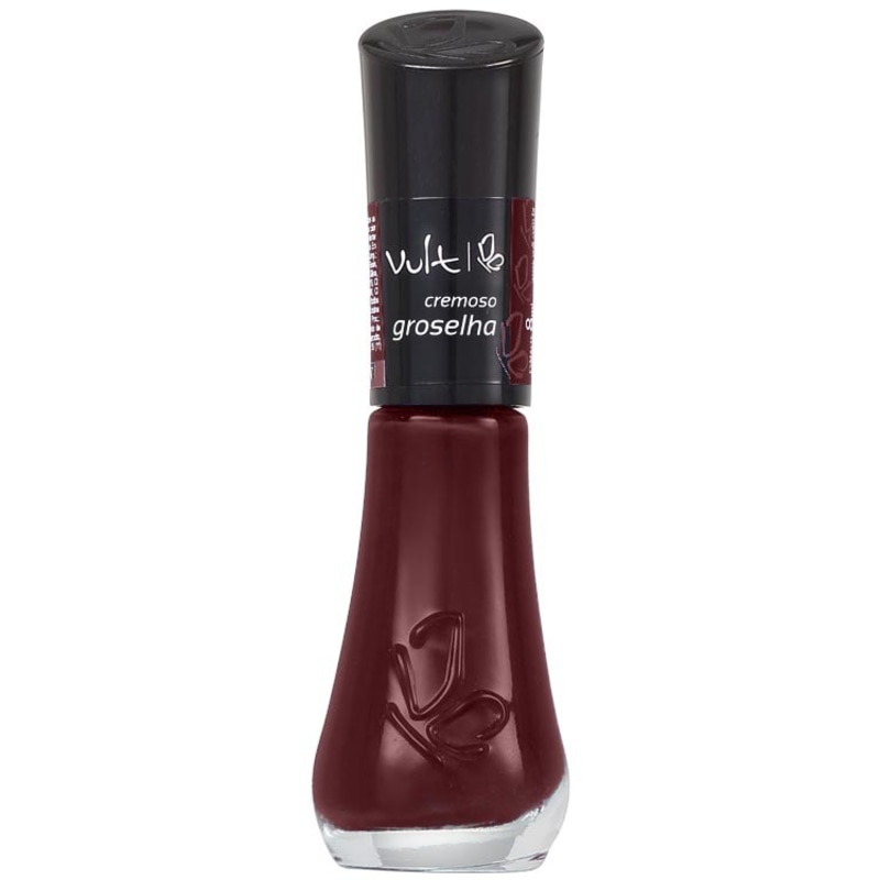 Vult Unhas Groselha - Esmalte Cremoso 8ml