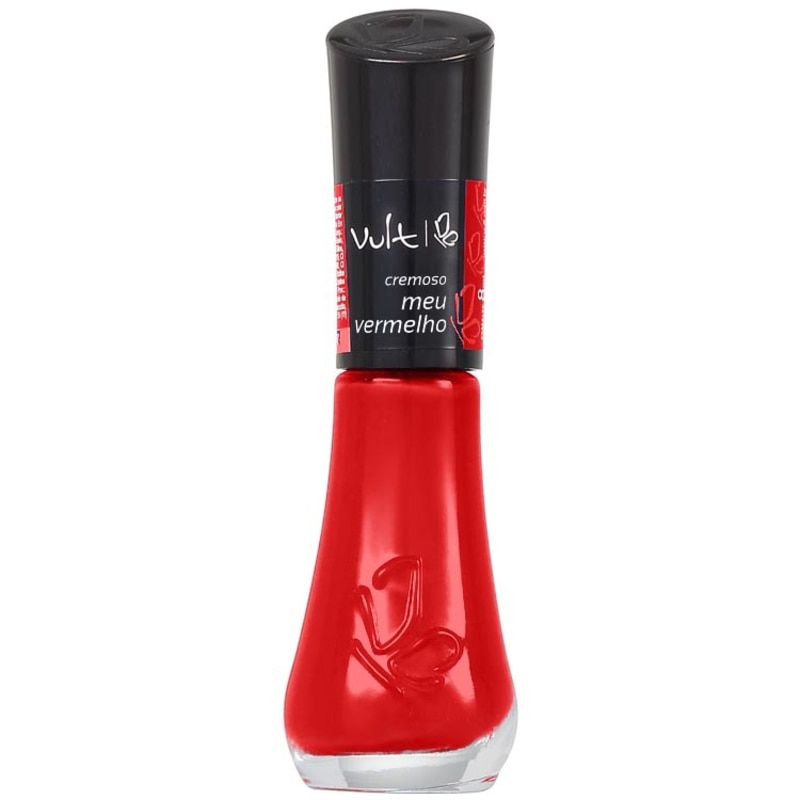 Vult Unhas Meu Vermelho - Esmalte Cremoso 8ml