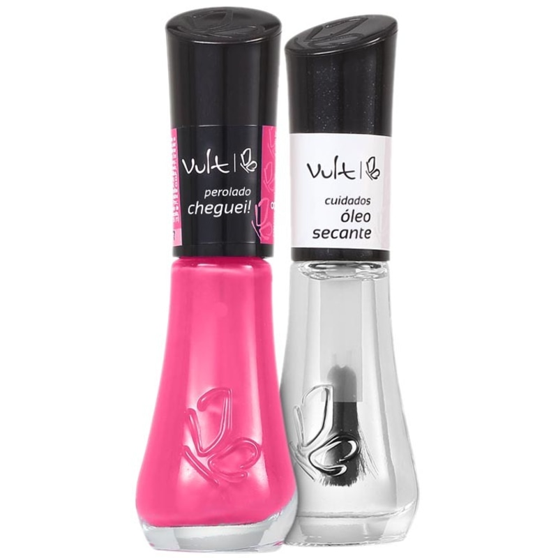 Kit Vult Unhas Óleo Secante Cheguei! (2 produtos)
