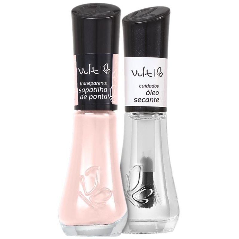 Kit Vult Unhas Sapatilha de Ponta Secante Duo (2 produtos)