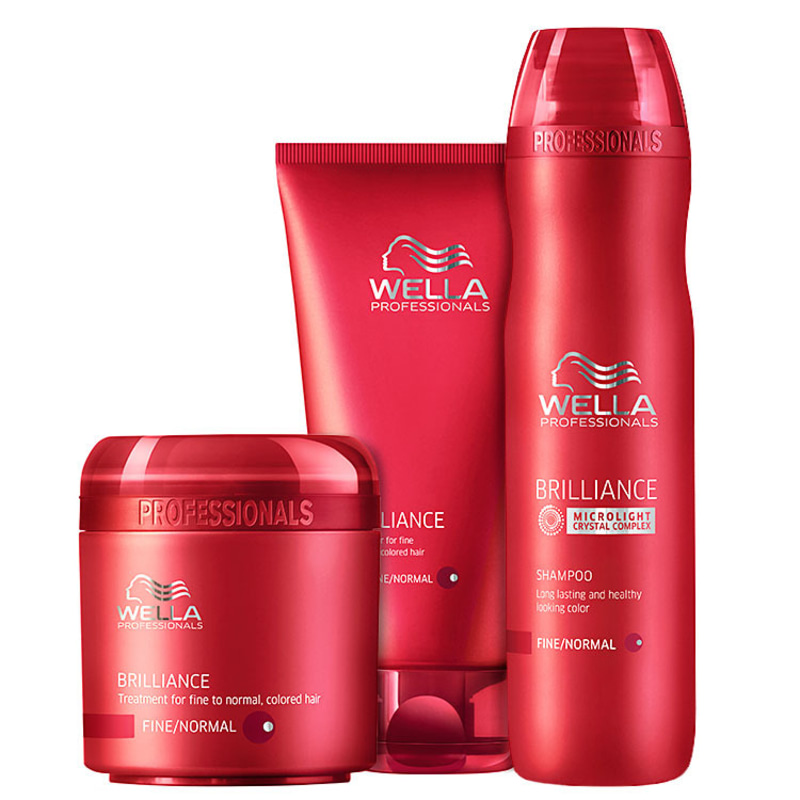 Wella Professionals Brilliance Intense Kit (3 Produtos)