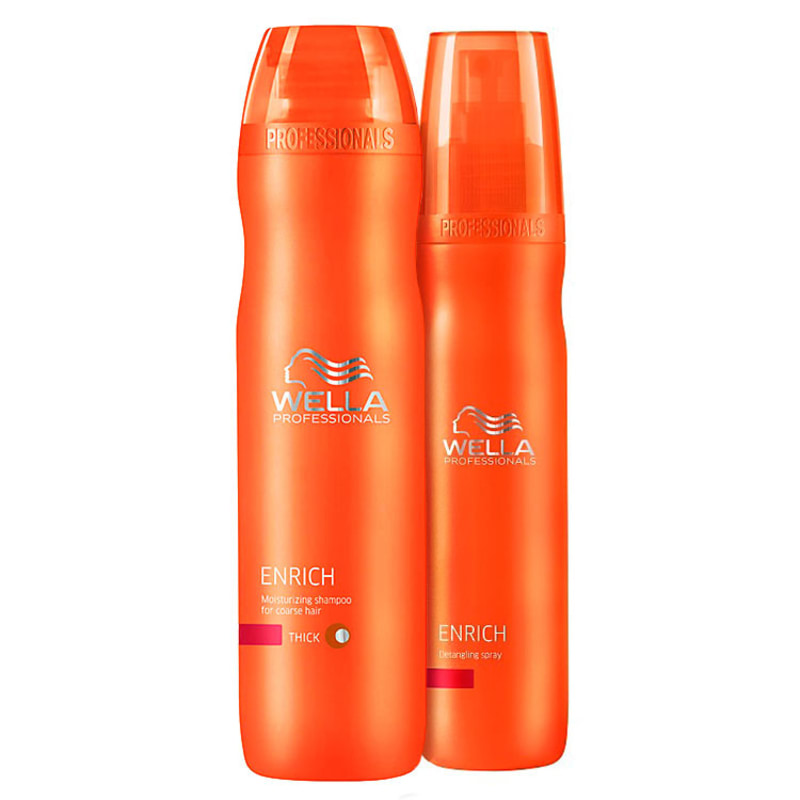 Wella Professionals Enrich Fine Hair Kit (2 Produtos)