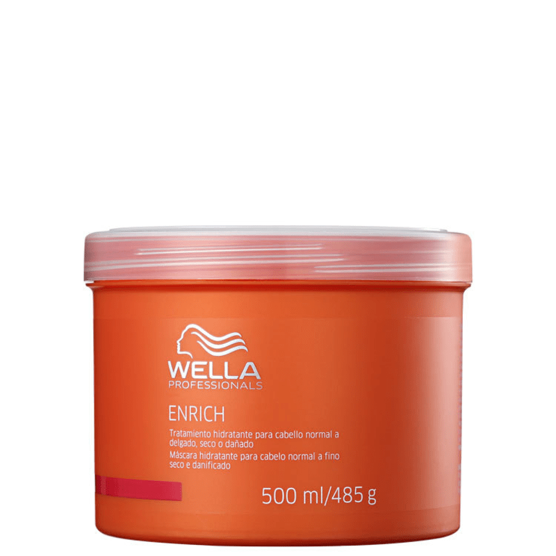 Wella Professionals Enrich Máscara Cabelos Normais a Finos -- Tratamento 500ml