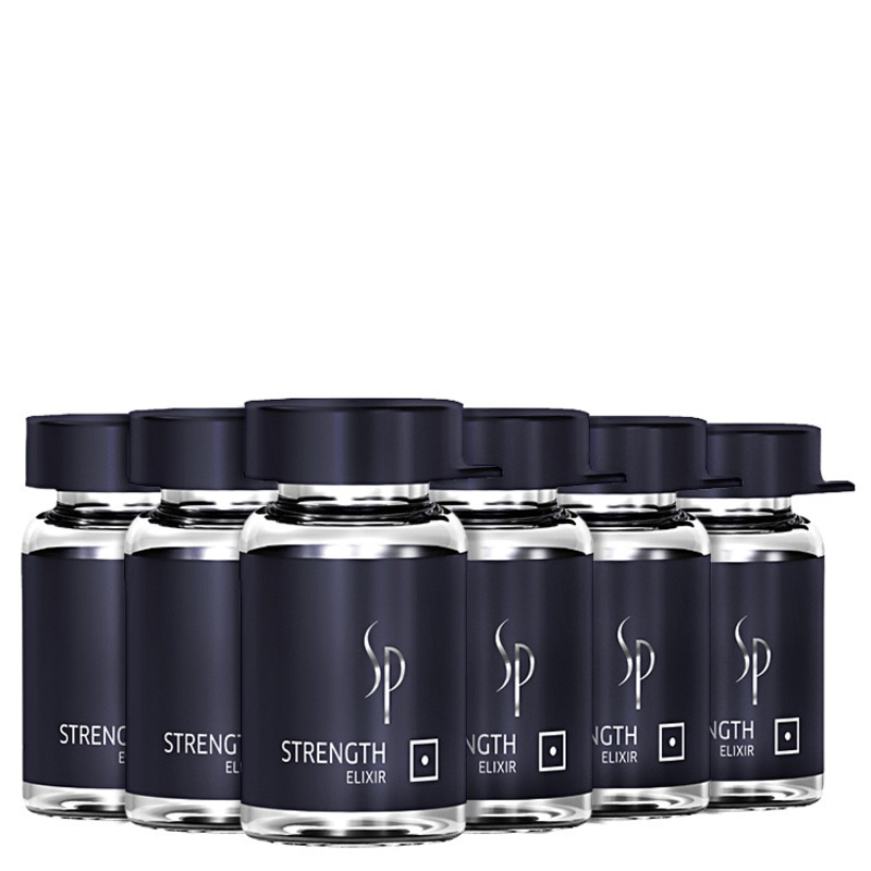 SP System Professional Men Elixir Strength - Ampola de Tratamento 6x12ml