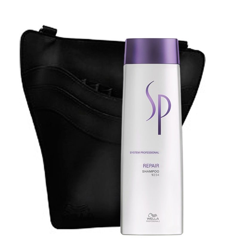 SP System Professional Repair Shampoo 250ml + Porta-Pinceis Profissional