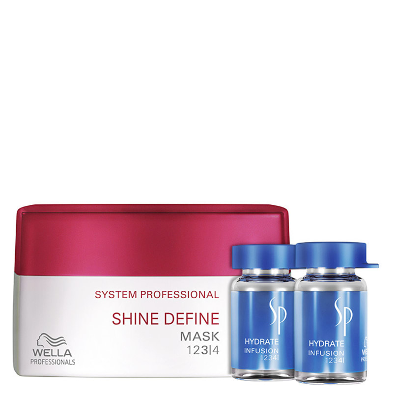 SP System Professional Shine Hydrate Kit (2 Produtos)
