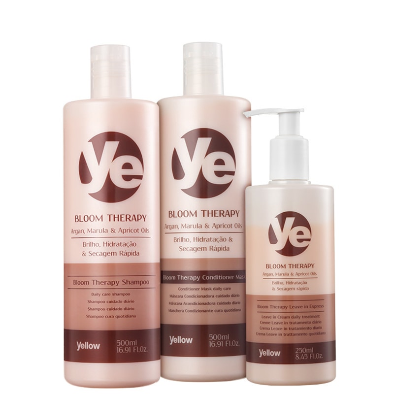 Yellow Bloom Therapy Oil - Trio Kit (3 Produtos)