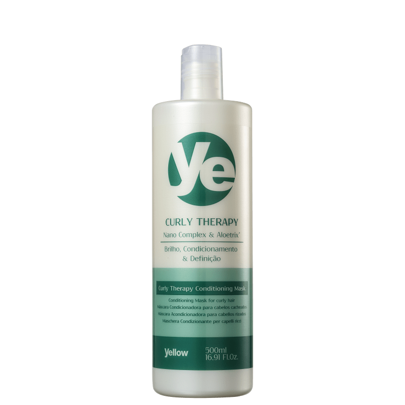 Yellow Curl Therapy Conditioning Mask - Máscara Condicionadora 500ml