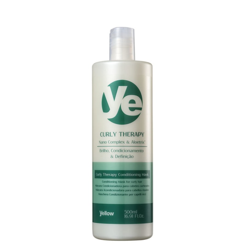 Yellow Curl Therapy Conditioning Mask - Máscara Condicionadora 500ml