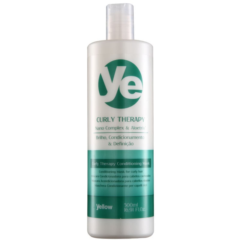 Yellow Curl Therapy Conditioning Mask - Máscara Condicionadora 500ml