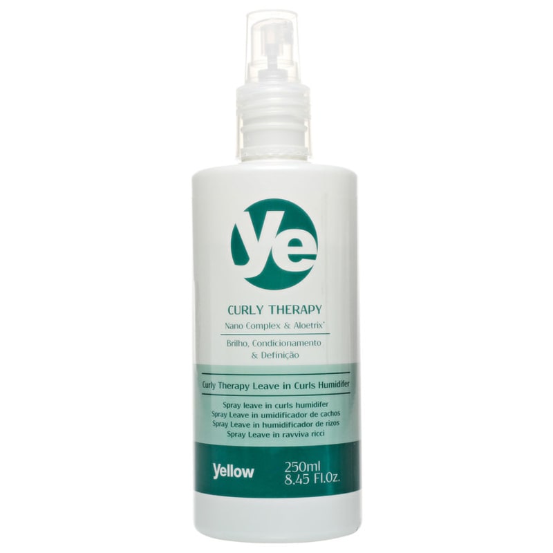Yellow Curly Therapy Leave In Curls Humidifier - Umidificador de Cachos 250ml