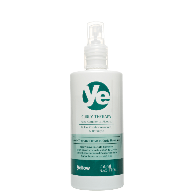 Yellow Curly Therapy Leave In Curls Humidifier - Umidificador de Cachos 250ml