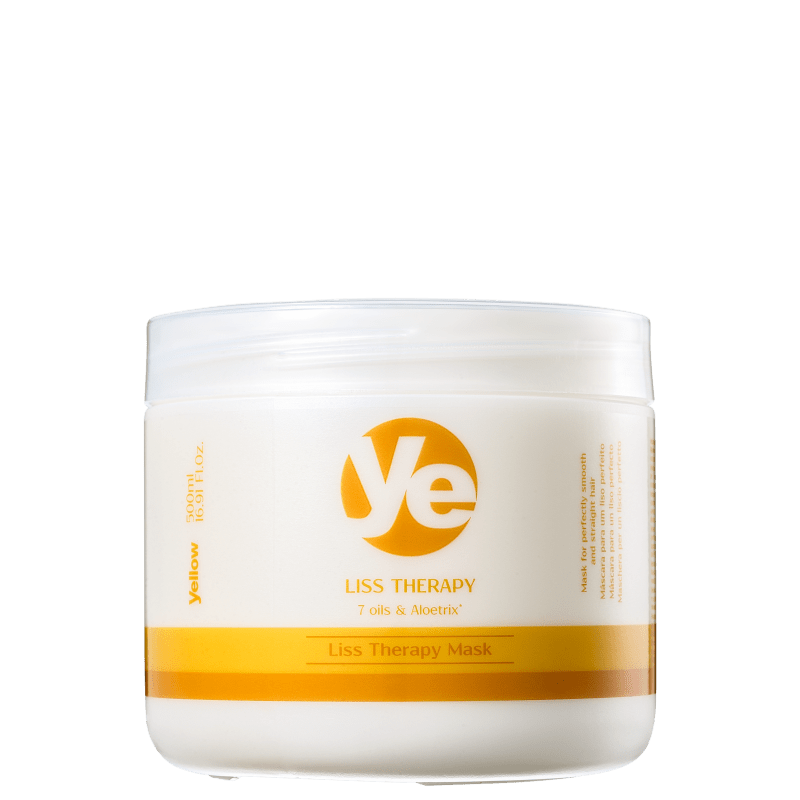 Yellow Liss Therapy Mask - Máscara de Tratamento 500g