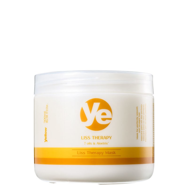Yellow Liss Therapy Mask - Máscara de Tratamento 500g