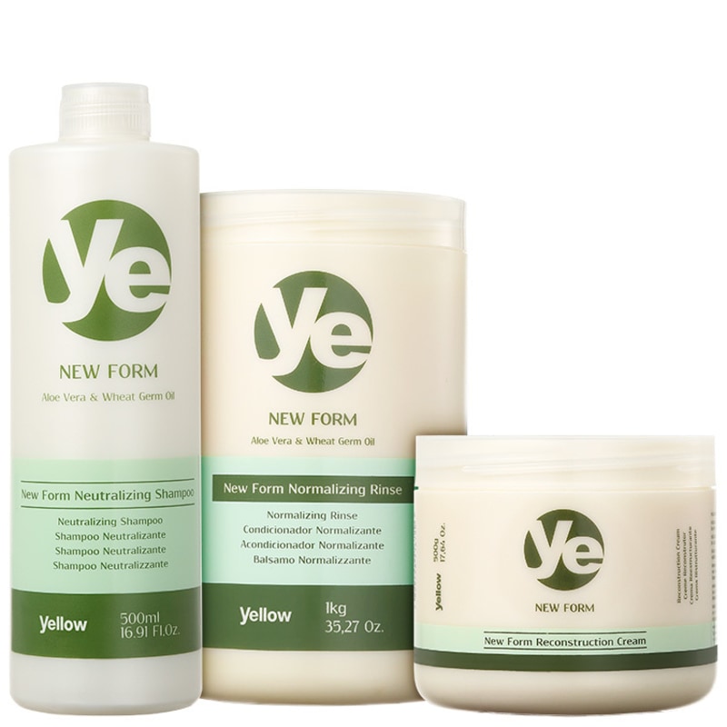 Yellow New Form Trio Kit (3 Produtos)