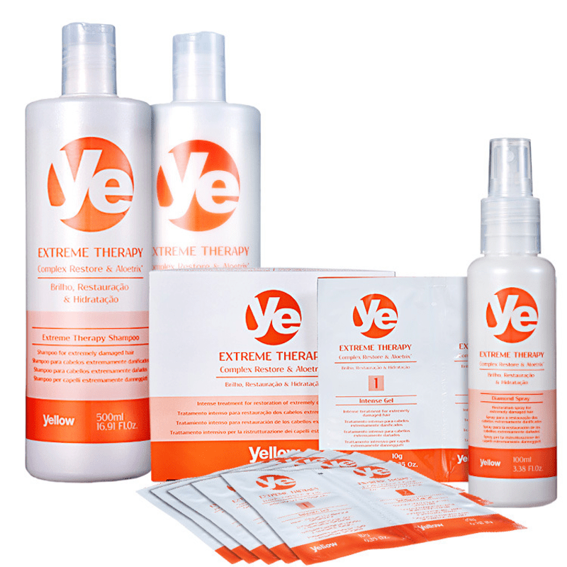 Yellow Ye Extreme Therapy Power Treatment Kit (4 Produtos)