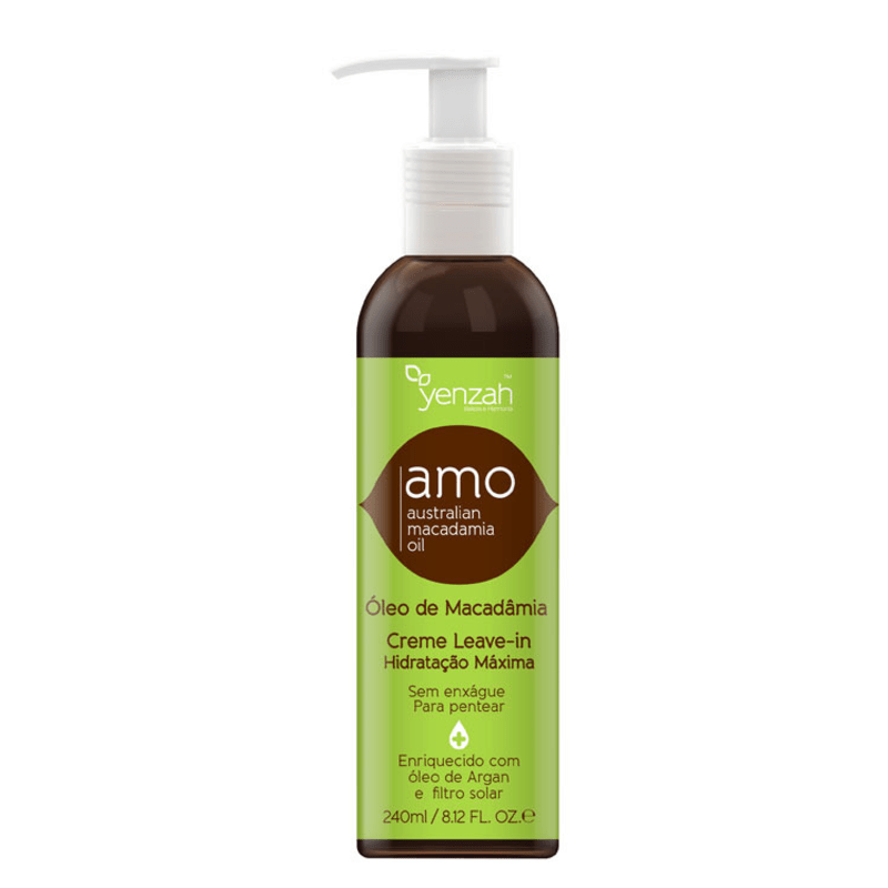Yenzah Amo Australian Macadamia Oil Creme Leave-In - Leave-In 240ml