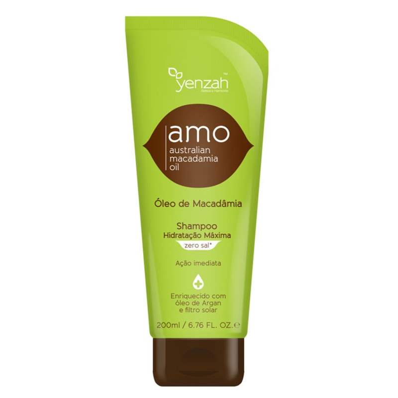 Yenzah Amo Australian Macadamia Oil - Shampoo 200ml