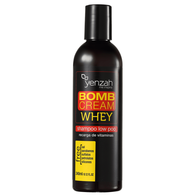 Yenzah Bomb Cream Whey Explosão de Crescimento - Shampoo 240ml