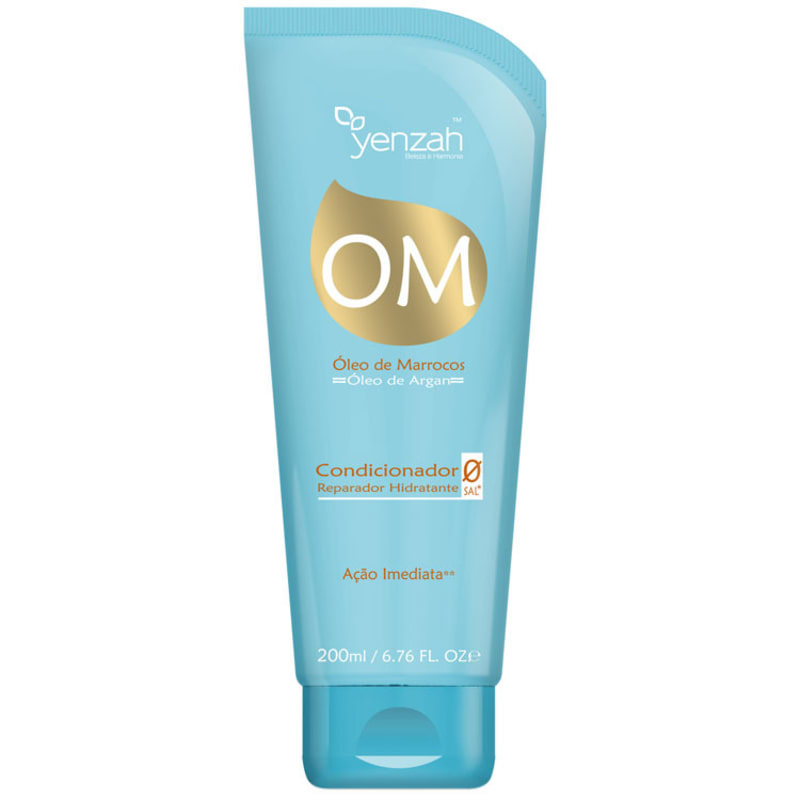 Yenzah Om Óleo de Marrocos - Condicionador Reparador Hidratante 200ml