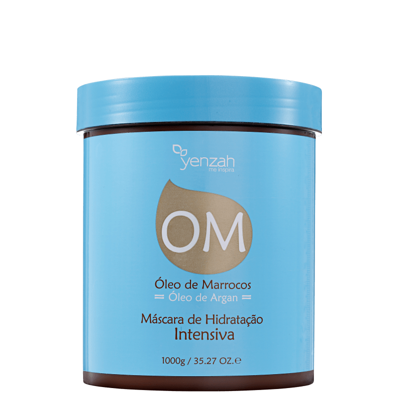Yenzah OM Óleo de Marrocos Hidratação Intensiva - Máscara 1000g