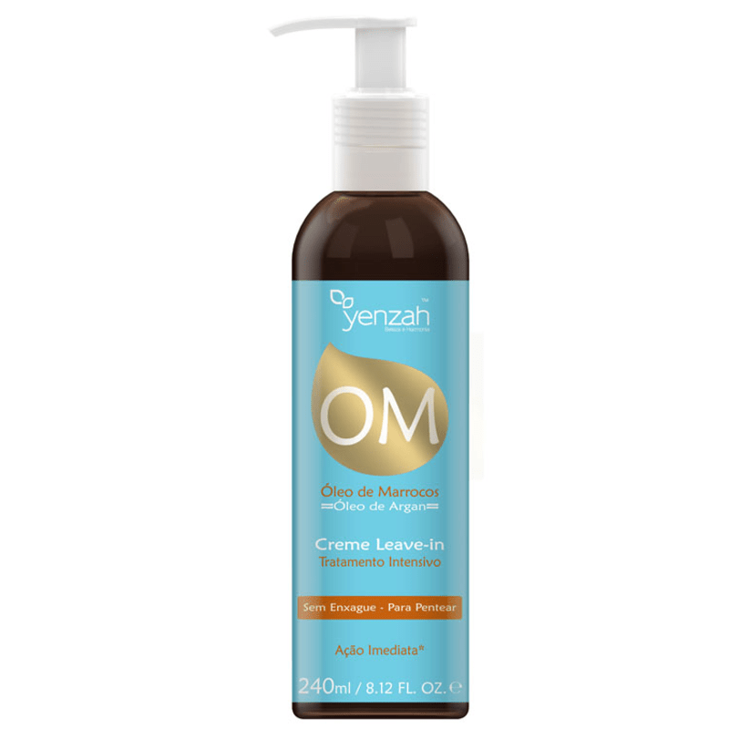 Yenzah Om Óleo de Marrocos Leave-In Reparador Hidratante - Leave-In 240ml