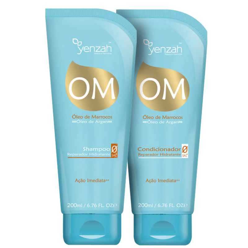 Yenzah Om Óleo de Marrocos Óleo de Argan Duo Kit (2 Produtos)