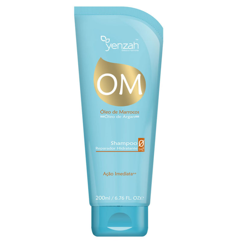 Yenzah Om Óleo de Marrocos Shampoo Reparador Hidratante - Shampoo 200ml