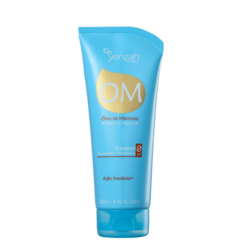 Yenzah Om Óleo de Marrocos Shampoo Reparador Hidratante - Shampoo 200ml