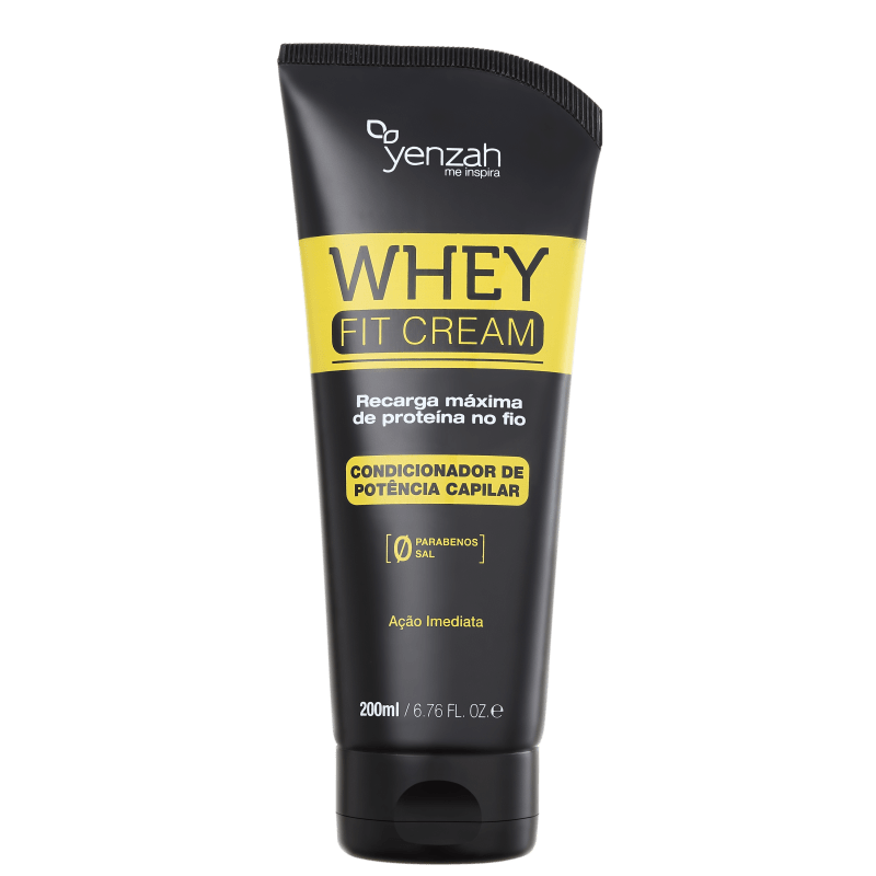 Yenzah Power Whey Fit Cream Potência Capilar - Condicionador 200g